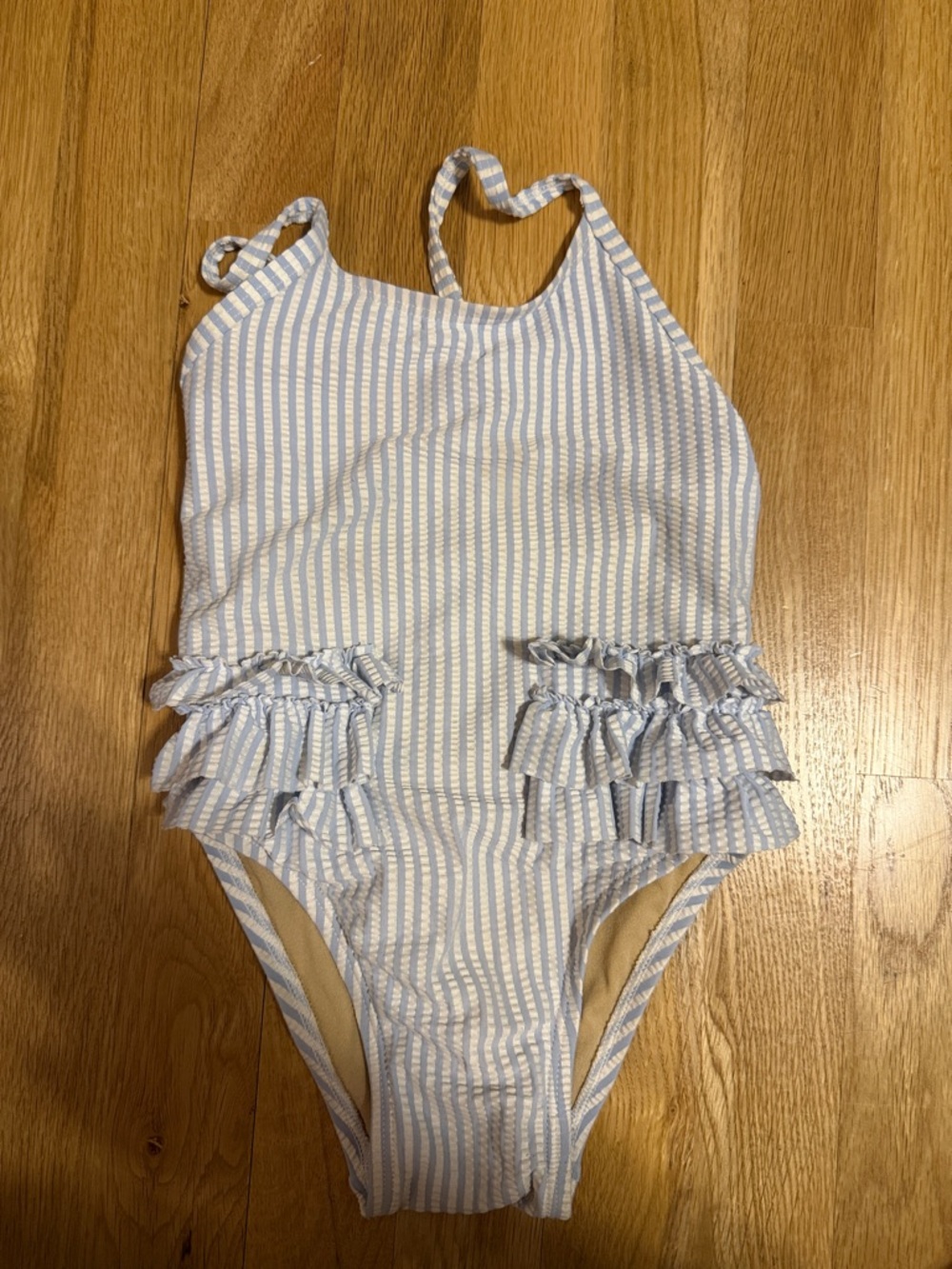 Toddler girls riffle swimsuit